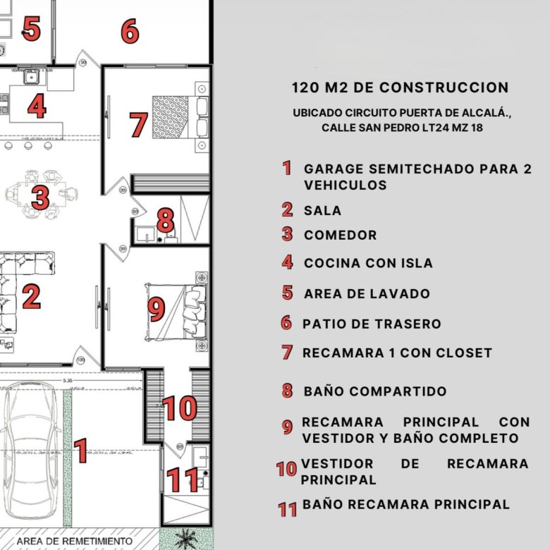 Casa Nueva en Venta Lomas de La Rioja Riviera Veracruzana