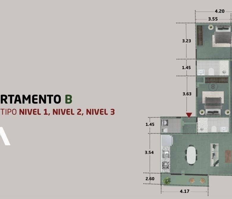 Departamento Nuevo en Venta Boca del Río