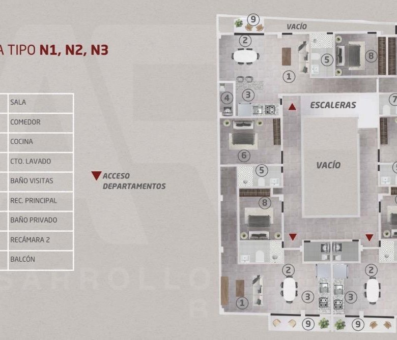 Departamento Nuevo en Venta Boca del Río